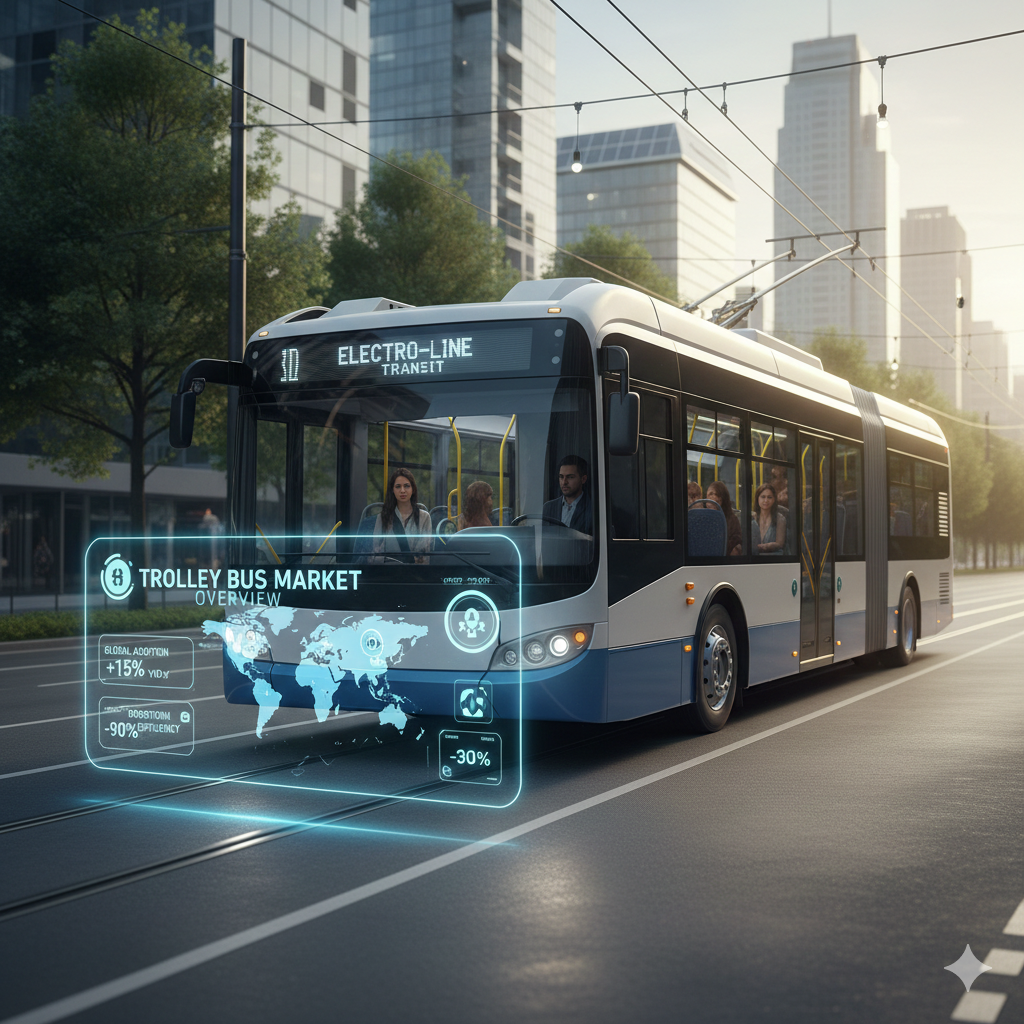 Global Trolley Bus Market Analysis (2026–2036): The Rise of Hybrid Electrification