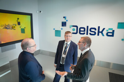 President of Latvia Visits Delska’s New Data Center – One of the Most Sustainable in the Baltics