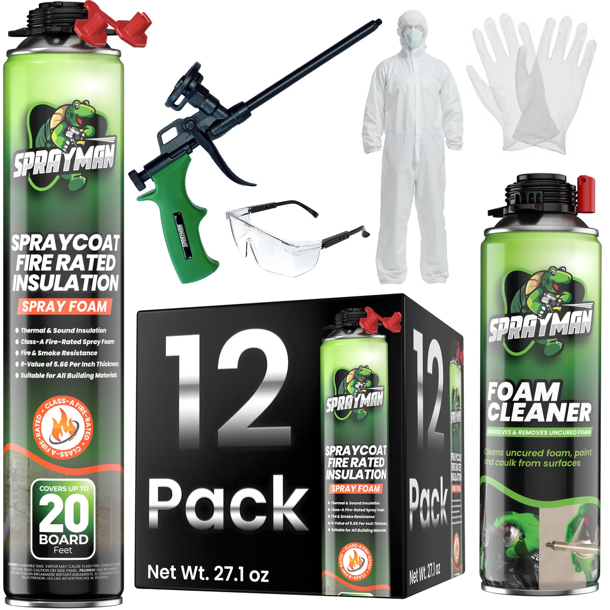 Sprayman Announces Class A Fire Rated Spray Foam Insulation Meets Highest Safety Standards